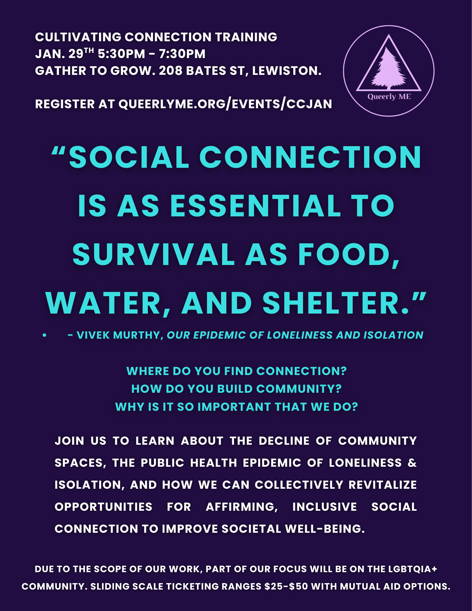 Cultivating Connection Training