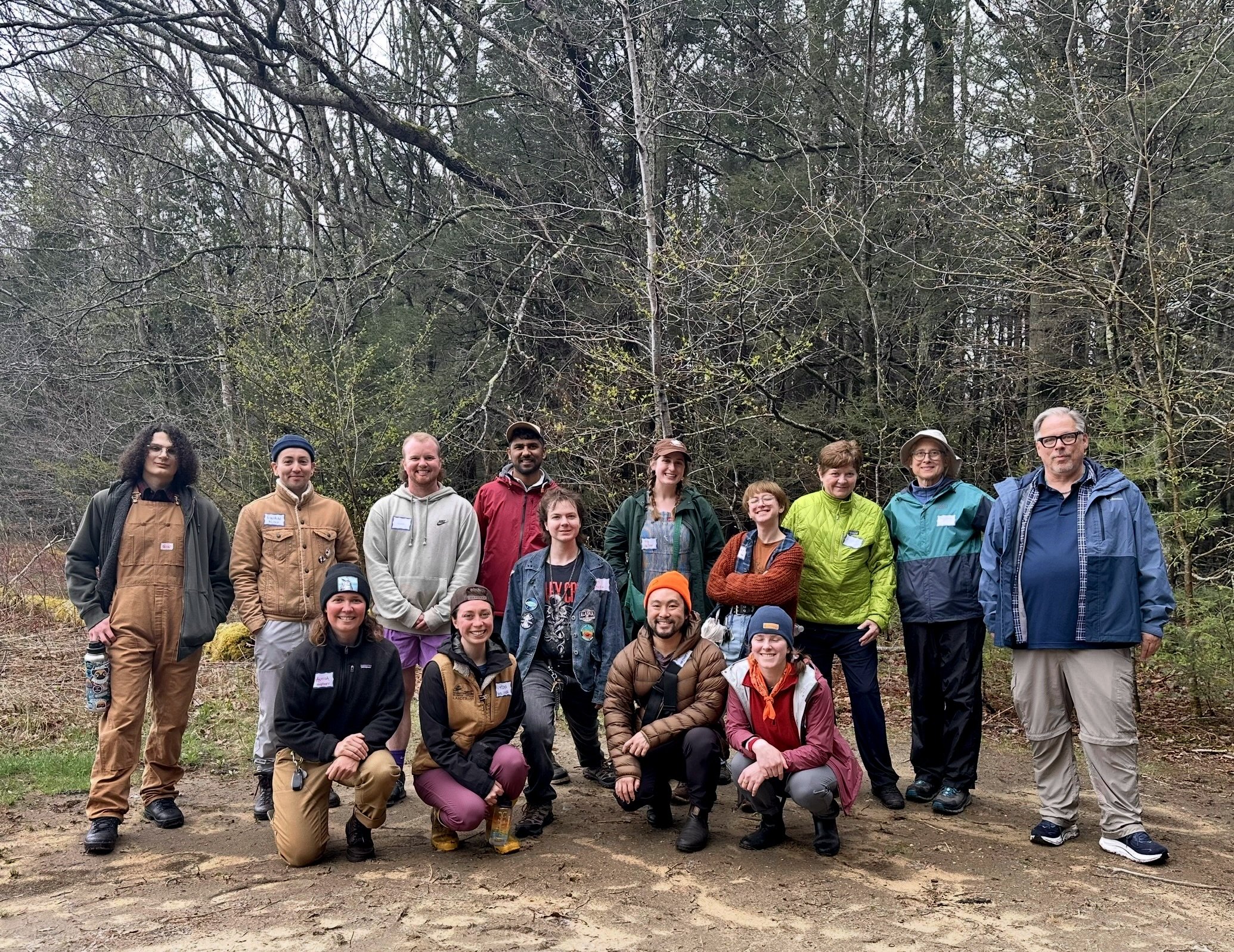 Trail Mixer with Brunswick-Topsham Land Trust. May 2025.