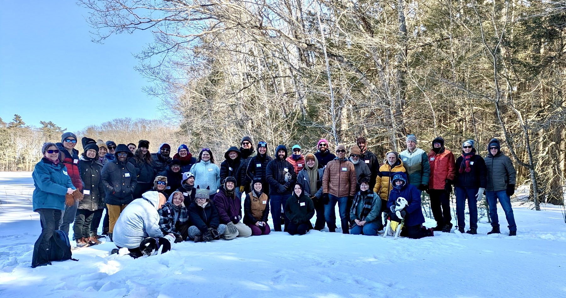 Trail Mixer with Brunswick-Topsham Land Trust. March 2025.