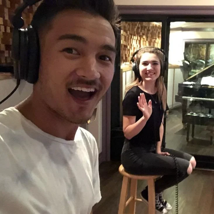 Jon Quezon w: Cassie Johnson at Skywalker Sound.jpg