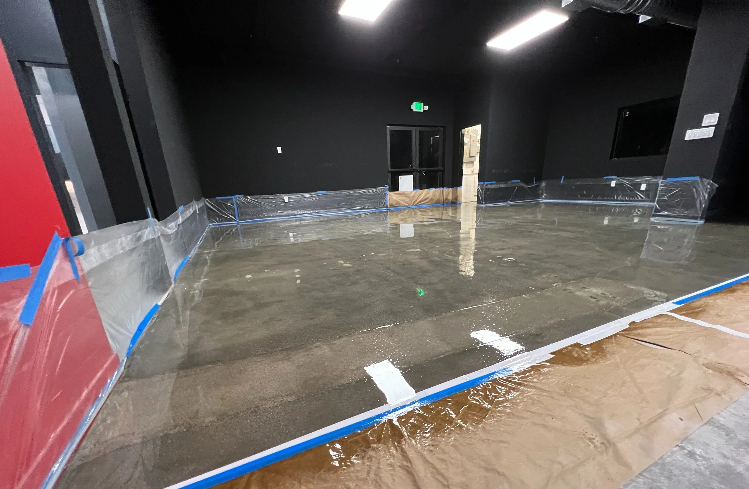 Concrete Staining Los Angeles, CA Stained Concrete Floors Los Angeles — JP OPTIMUM COATINGS