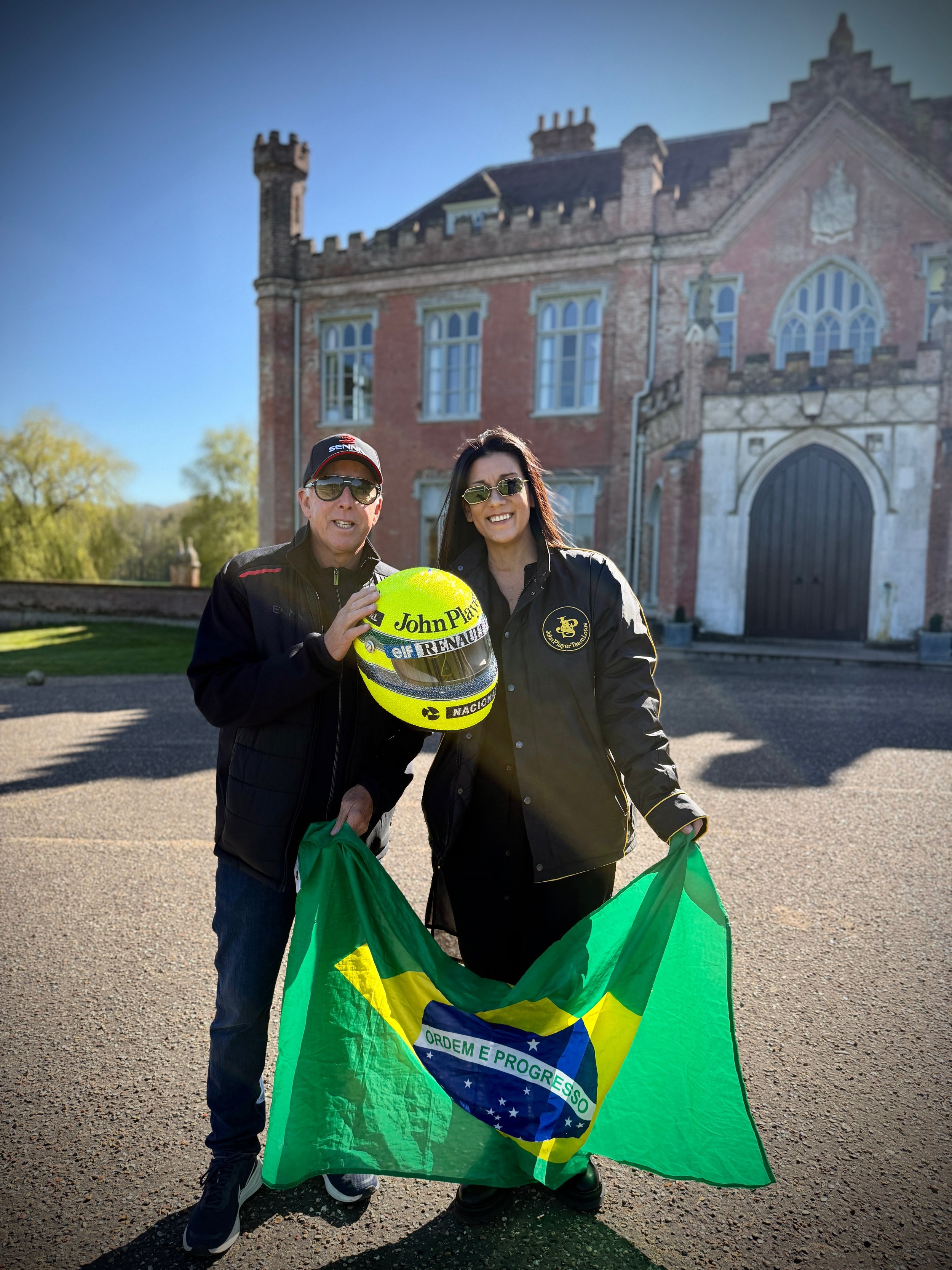 Celebrating the 41st anniversary of Ayrton Senn's 1st GP Victory with Keith Sutton.