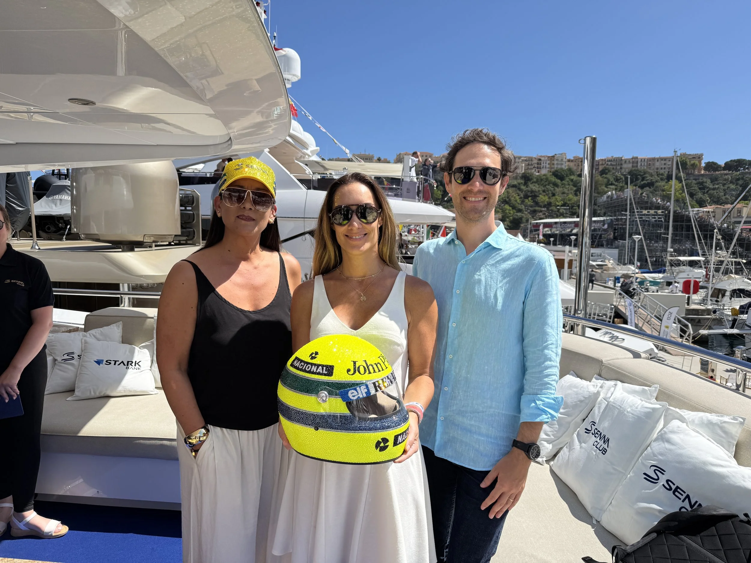 STOKESI with Bianca and Bruno Senna. Monaco 2026