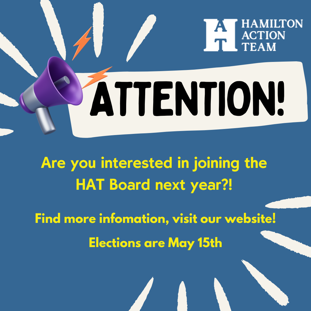 Are you interested in joining the HAT Board next year?