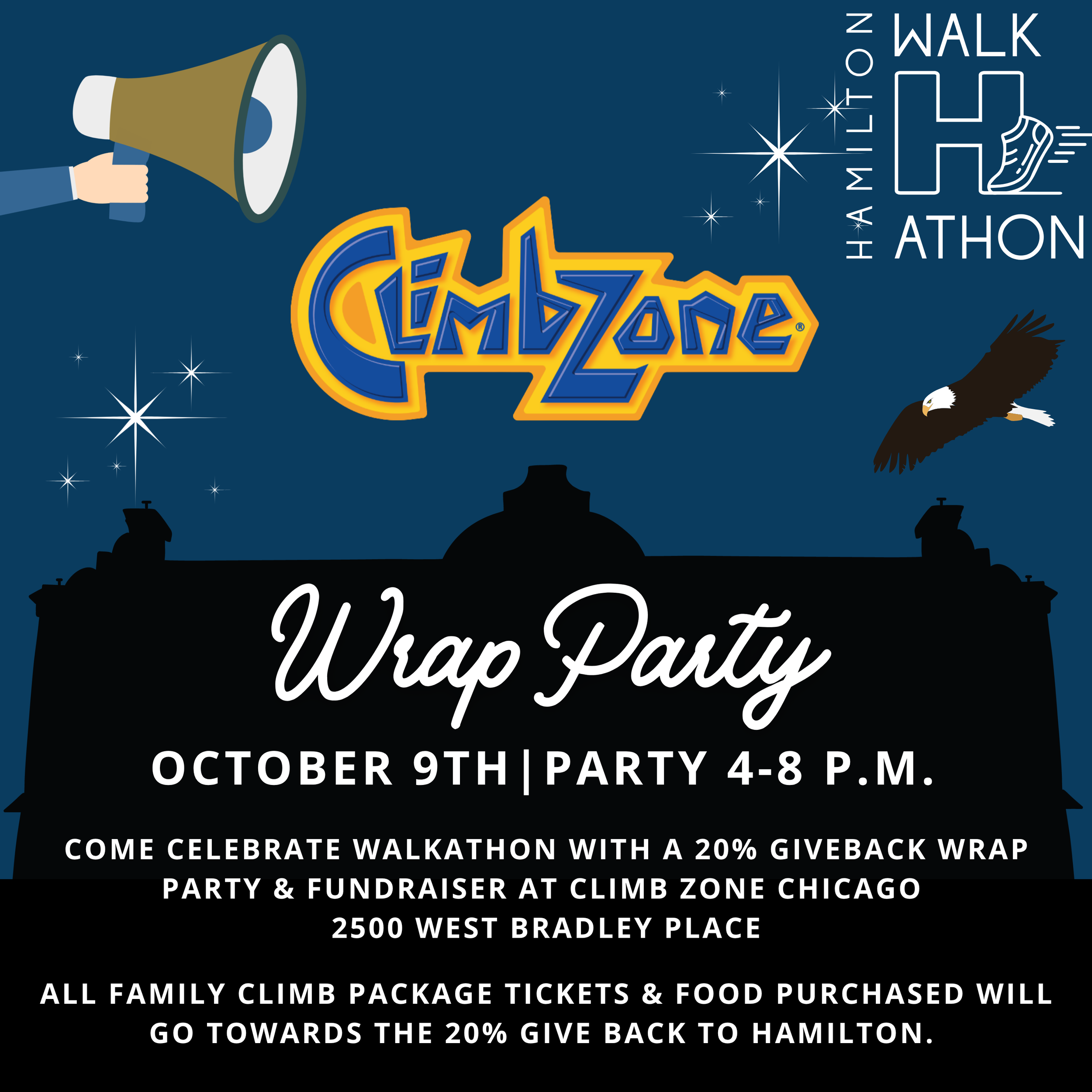Walkathon Wrap Party &amp; Give Back