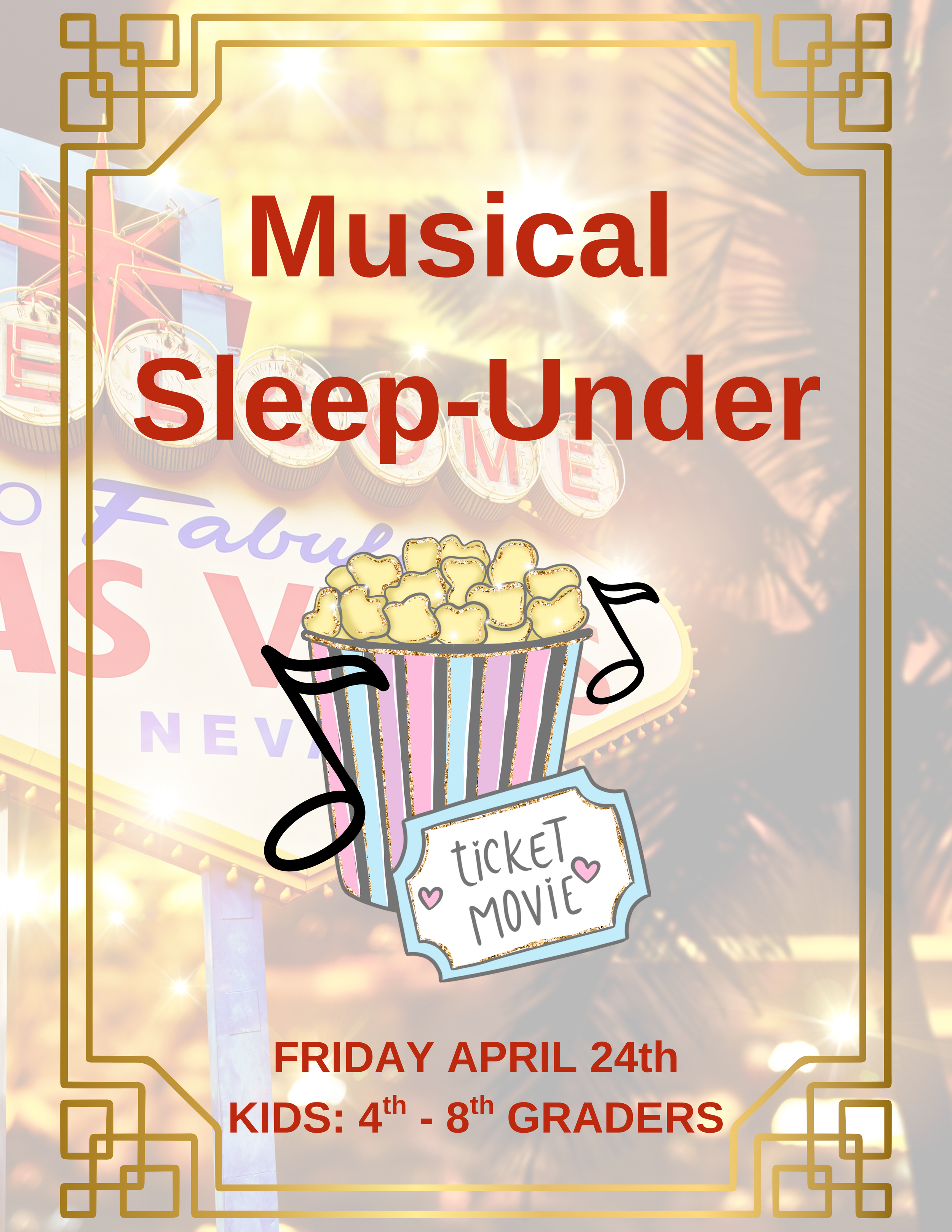 Musical Sleep Under Party