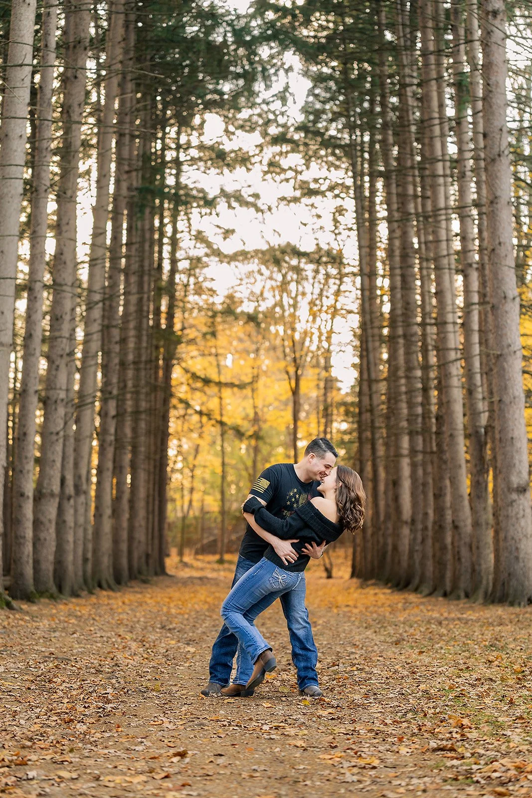 Stoney Creek Engagement Session Couple In Love with J&B Patton Photography