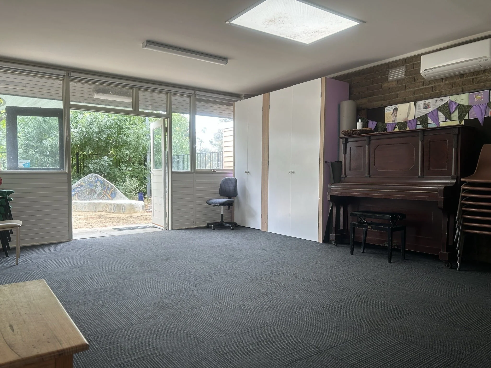 This is an image of Jika Jika in the Park's  community room in Northcote