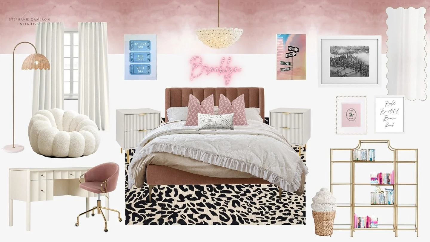This adorable Swiftie inspired tween room is getting installed at our Sage Meadows project later this month, along with the cute little girls&rsquo; room I shared last week. Kids rooms really are the most fun! Can&rsquo;t wait to show you how these o