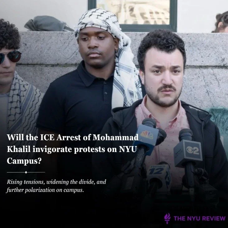 Mahmoud Khalil, a prominent Palestinian activist involved in Columbia University's anti-Israel protests, was arrested by U.S. Immigration and Customs Enforcement (ICE) for allegedly overstaying his visa, according to reports.

The arrest comes amid h