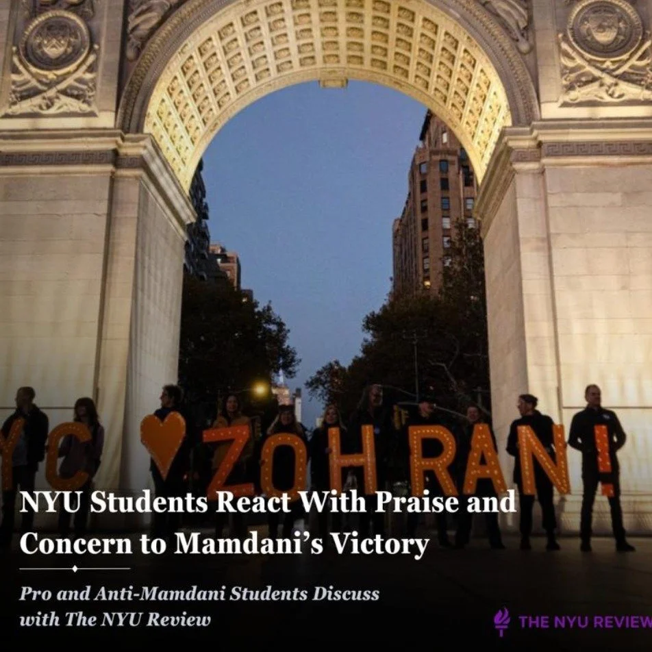 On November 4, many students across New York City celebrated newly elected mayor, Zohran Mamdani. Mayor-elect Mamdani, an immigrant himself from Uganda, moved to New York at the age of seven. Prior to Mamdani&rsquo;s victory, he served in the New Yor
