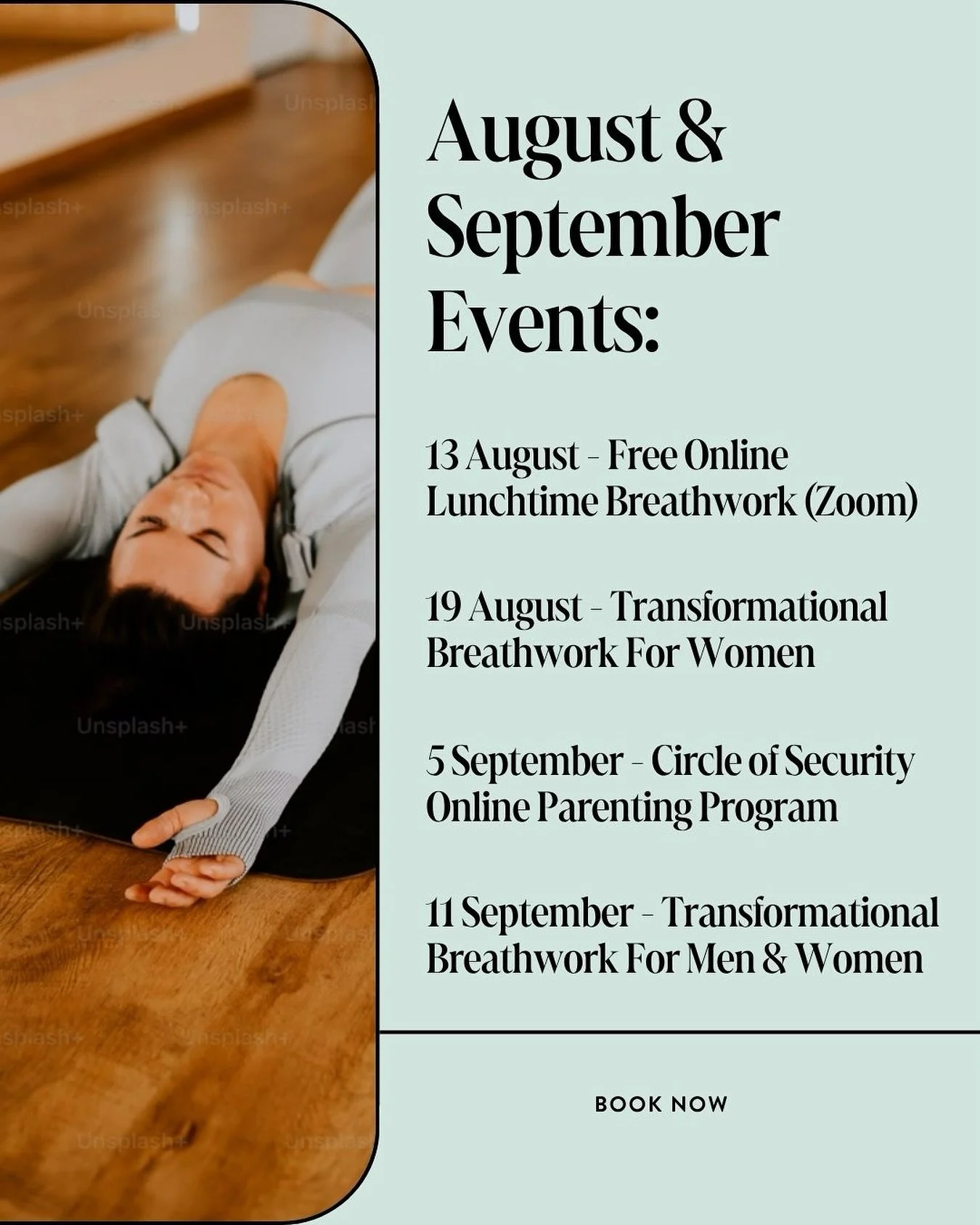 Back from a few weeks away, full of family, sunshine, slow moments and a healthy dose of meltdowns all around :) 

BUT, we&rsquo;re officially back on the mat, ready to breathe, reset, and hold space for you.

Whether it&rsquo;s your first time or yo
