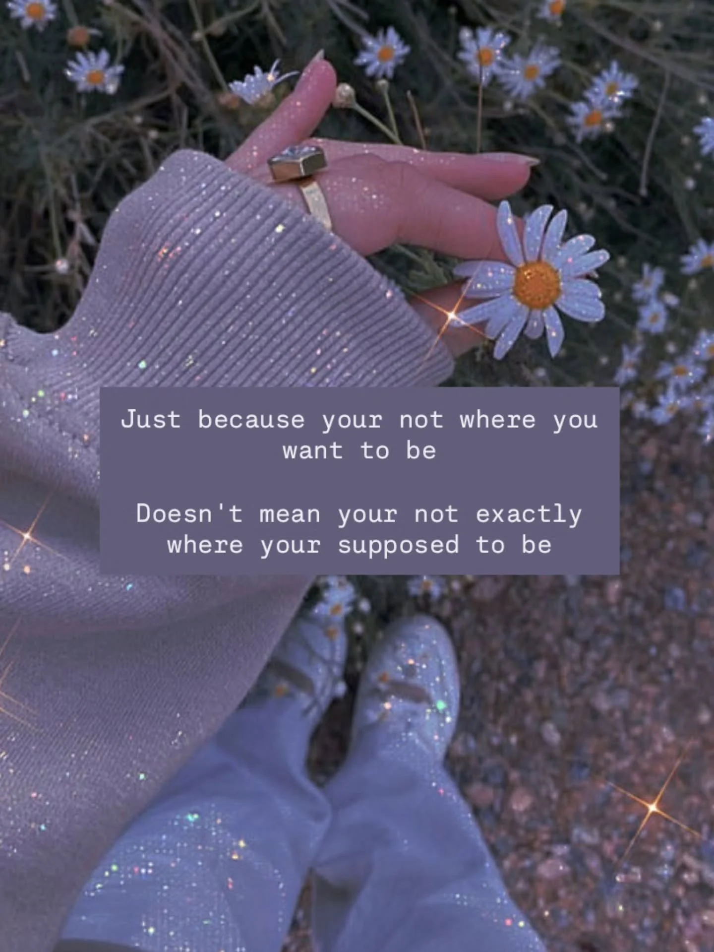 Life's full of lessons, and sometimes we find ourselves in places we didnt expect we would be, because there is something there that we need to learn 🔮

And naybe what we need to learn will support us in reaching that place we want to be, or that go