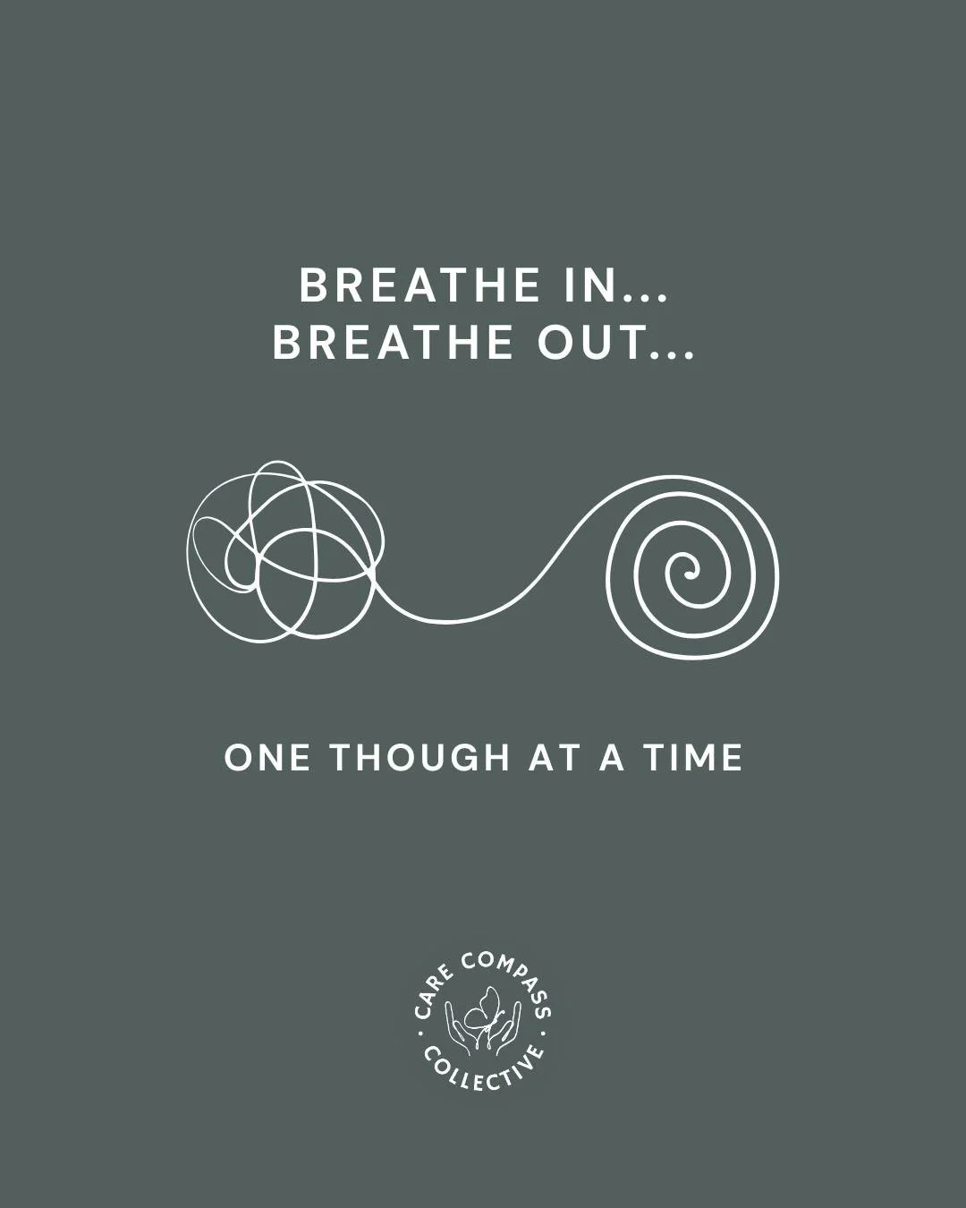 Slow the pace, notice the breath, and take things one step at a time. 

You&rsquo;re doing enough.

#CareCompassCollective #PauseAndBreathe #GentleReminders #SomaticHealing #NervousSystemSupport #MentalWellbeing