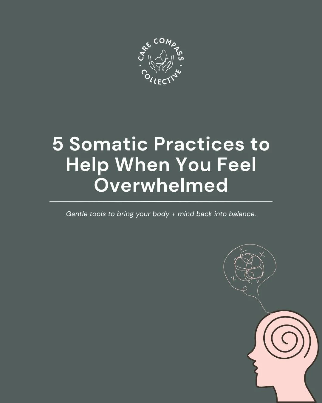 Feeling overwhelmed doesn&rsquo;t mean you have to power through. 

These small, body-based practices can give your nervous system a gentle reset, right here, right now. 

Save this post for the next time you need to come back to yourself. 💙

#CareC