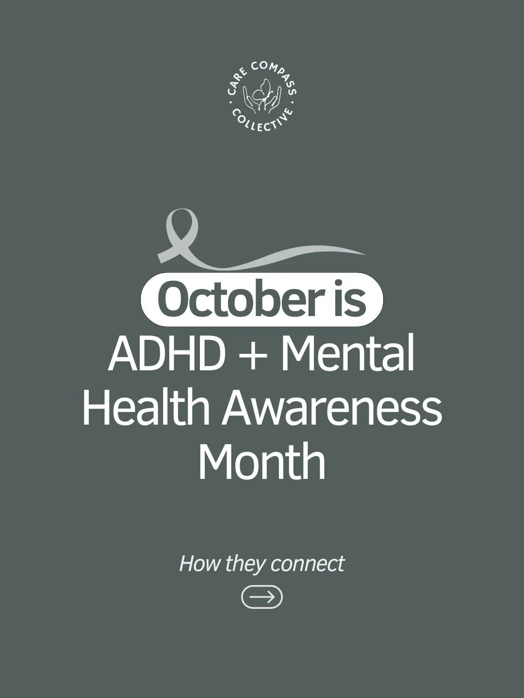October is both ADHD Awareness Month and Mental Health Month. 🧡 

These two don&rsquo;t exist in separate boxes, they often overlap. Many people with ADHD also experience anxiety, depression, or emotional dysregulation. 

That&rsquo;s why support ne
