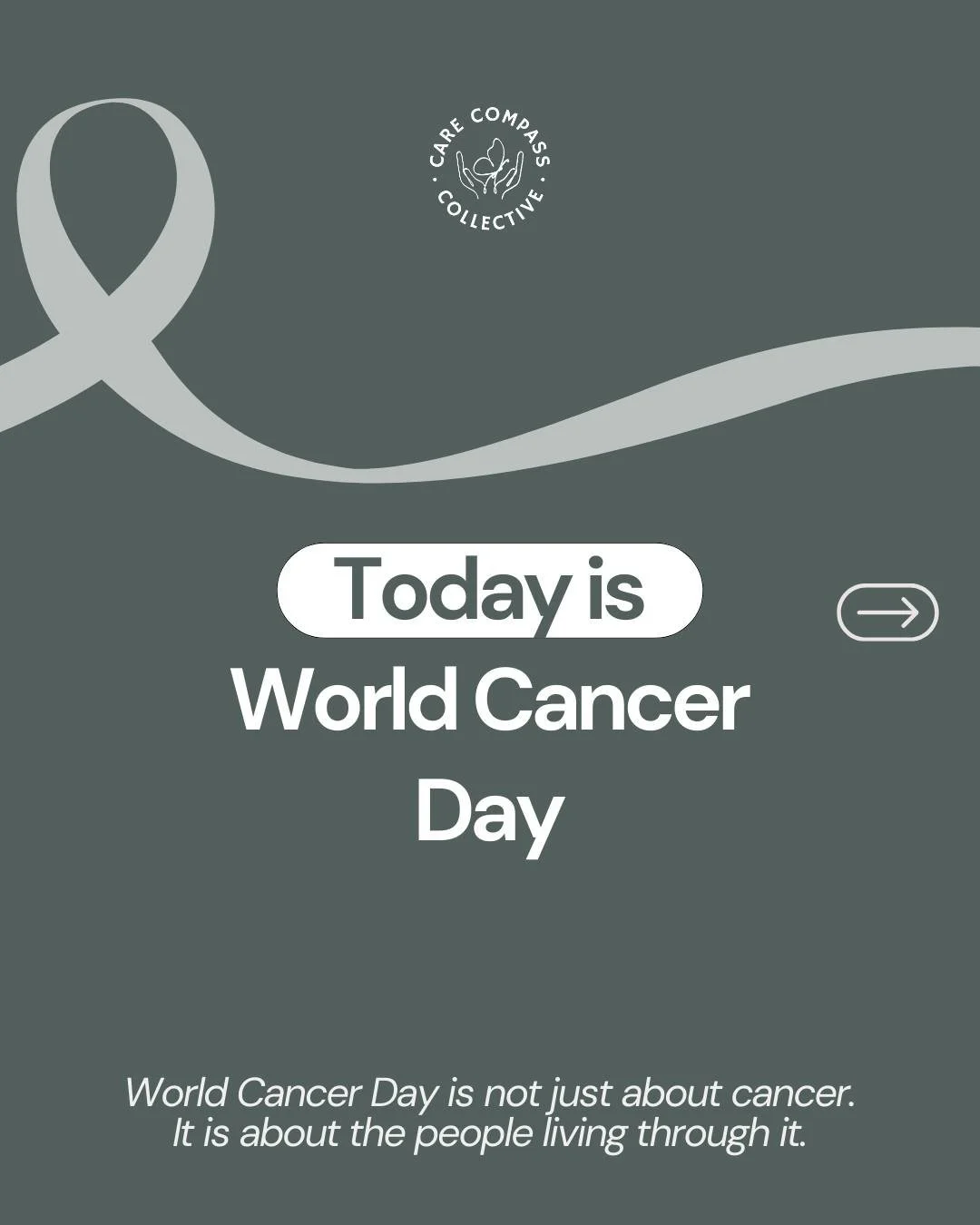 World Cancer Day is for everyone touched by cancer. 🤍

It is for those diagnosed and those navigating treatment.
It is for the people supporting them quietly in the background.
It is for the emotional weight, the uncertainty, the hope, and the grief