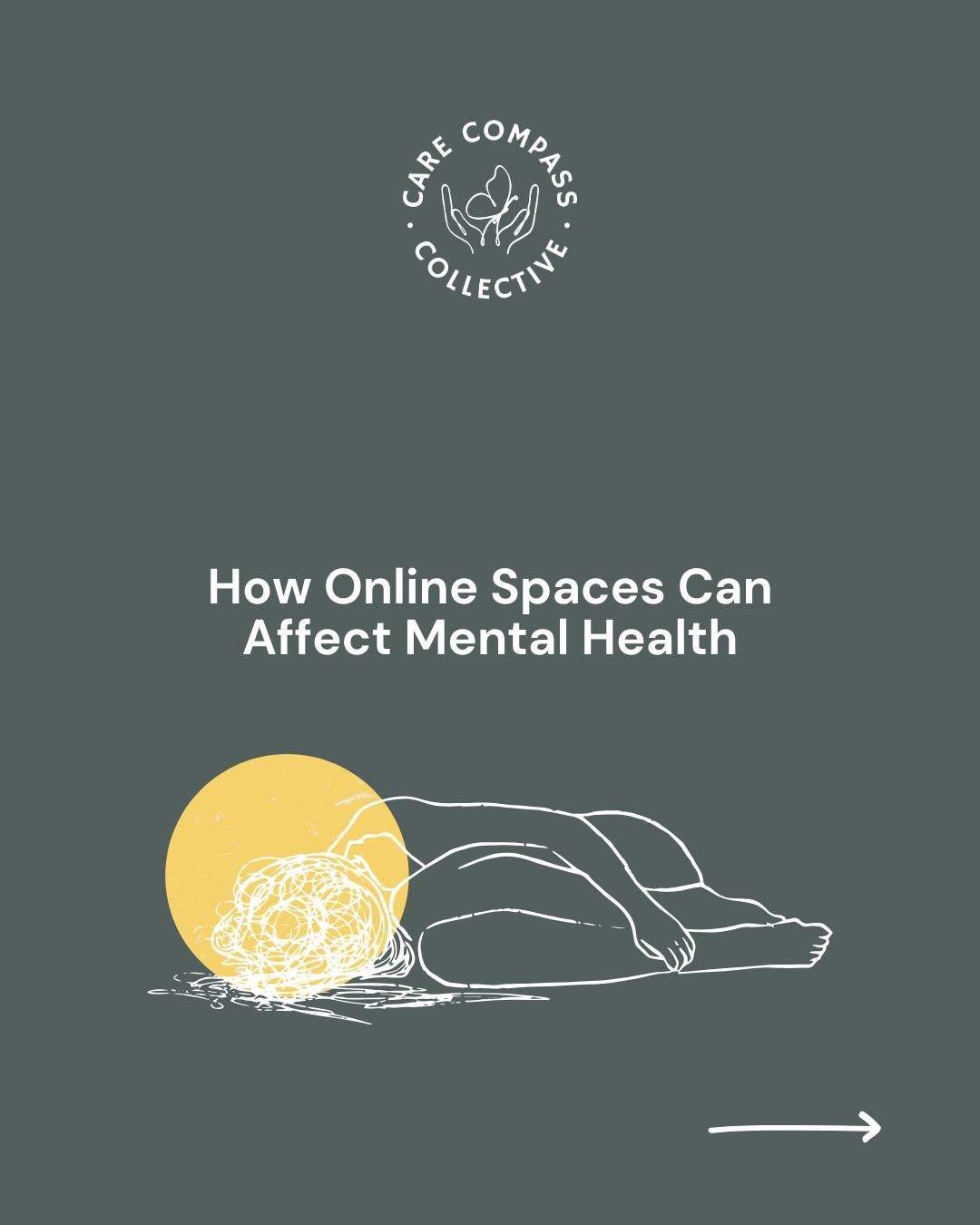 Online spaces can inform, connect, and support us.
They can also overwhelm our nervous systems in ways we do not always notice.

Comparison, constant updates, and distressing content can quietly increase anxiety, self doubt, and emotional fatigue.
Th