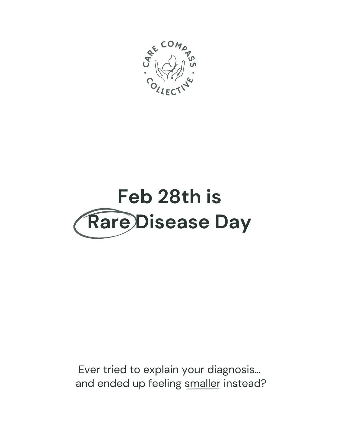 When something is rare, complex, or invisible&hellip; it can be exhausting to explain.

For many people living with rare diseases and psychosocial conditions, the hardest part is not just the symptoms.
It is the constant translating.
The justifying.
