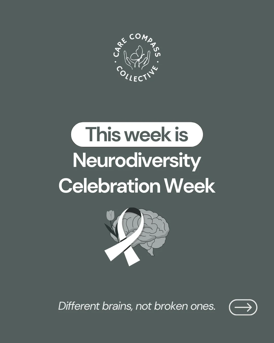 Neurodiversity Celebration Week is a reminder that there is no single &ldquo;right&rdquo; way for a brain to work. 🧠

Many neurodivergent people grow up hearing that they are too sensitive, too distracted, or too different. Over time this can lead t