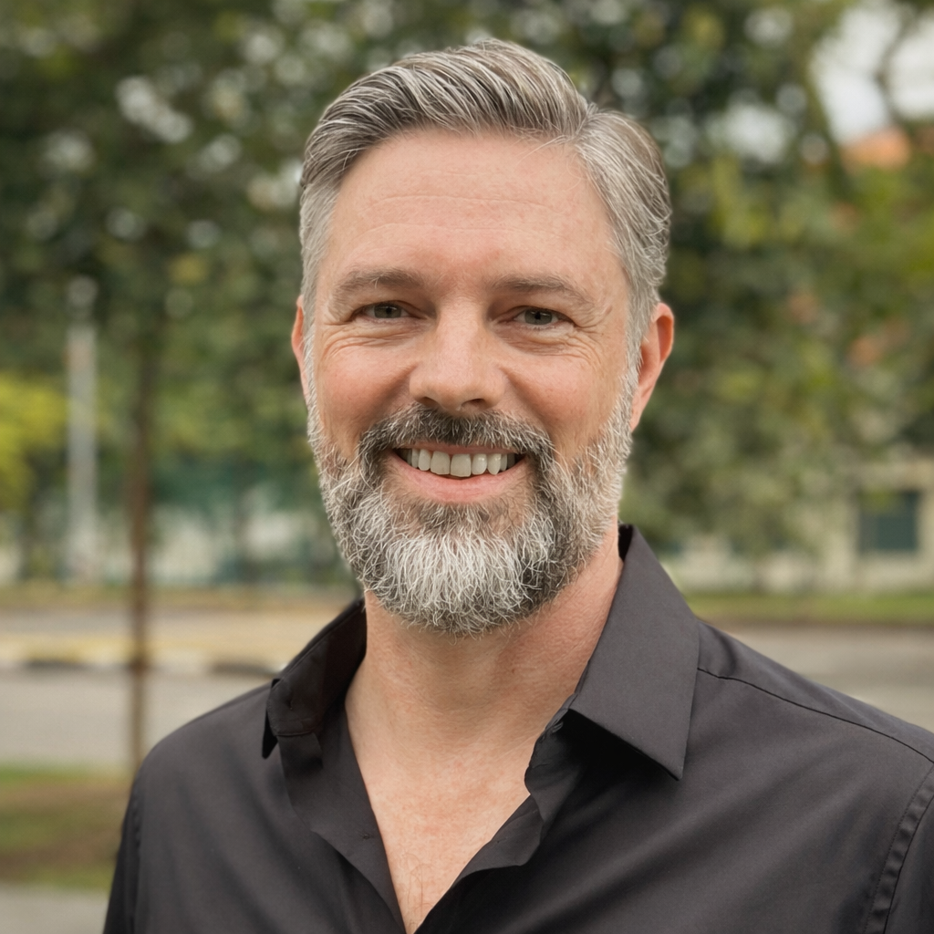 Meet Jason Woolley. British Counsellor and Executive Coach at The Counselling Place Singapore.