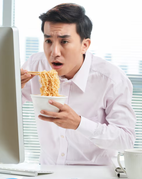 Skipping breaks and meals can contribute to stress and emotional exhaustion