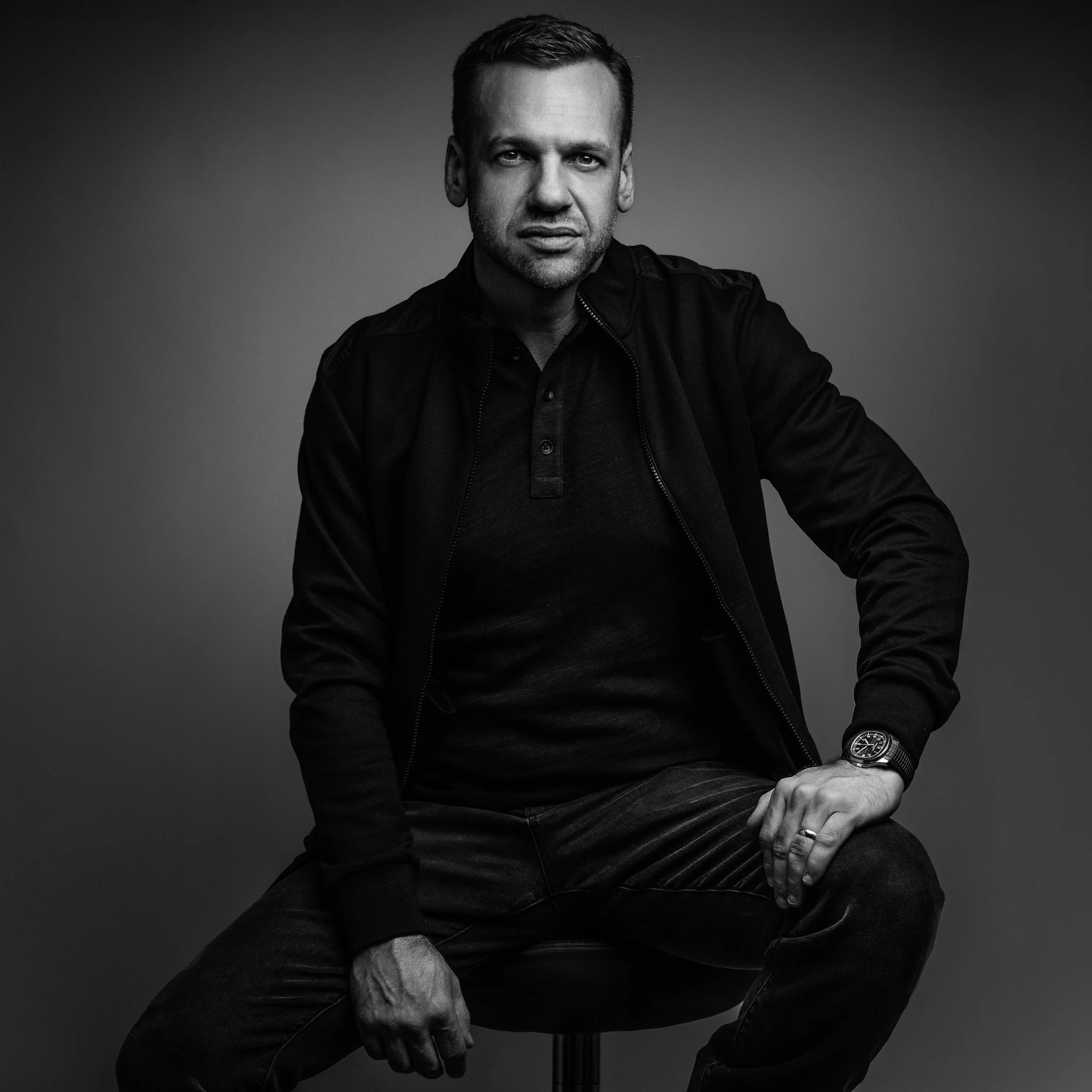 Professional corporate headshot by Tausha Dickinson Photography