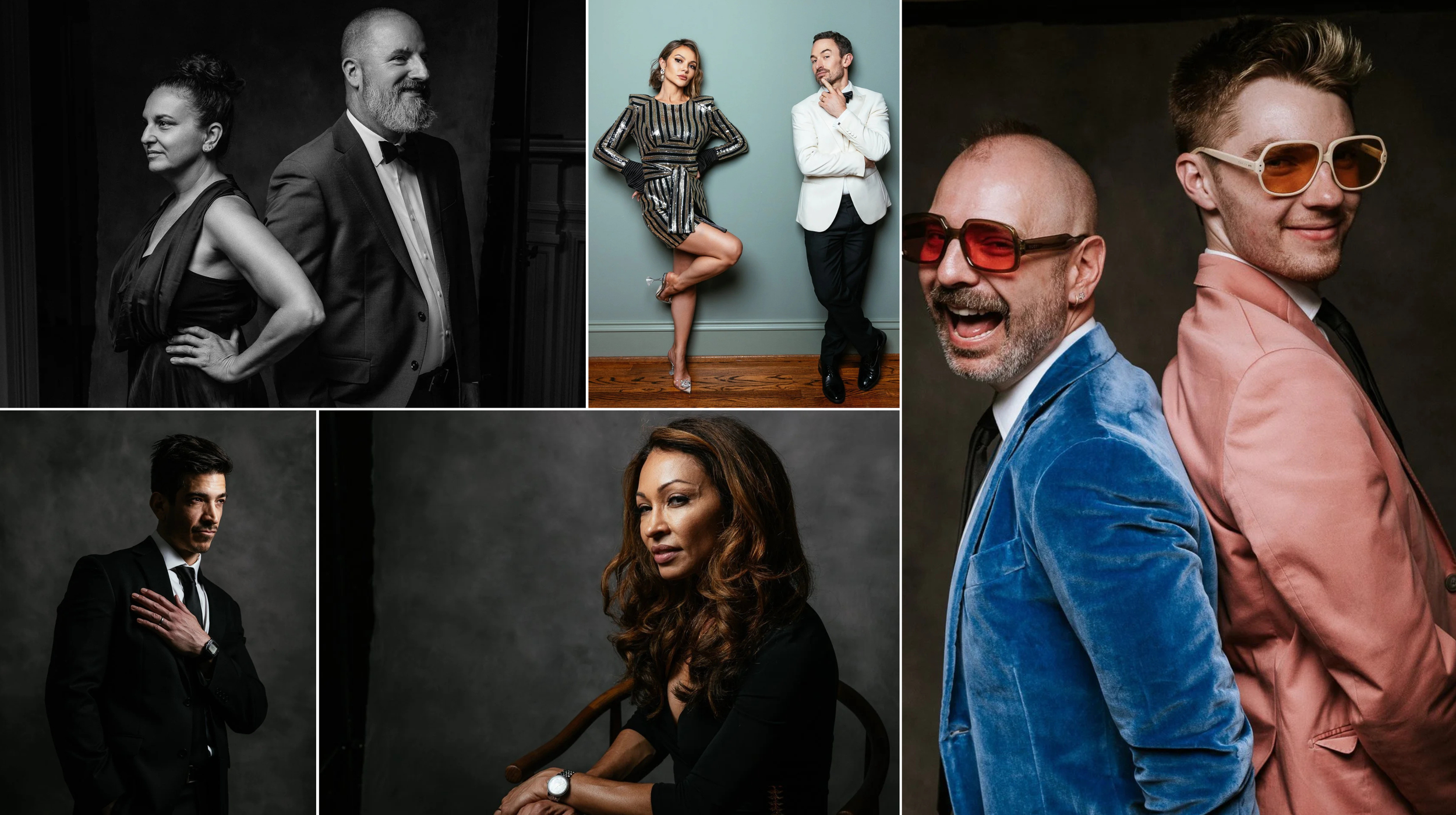 A Murder Mystery, a 40th Birthday, and Portraits That Stole the Night