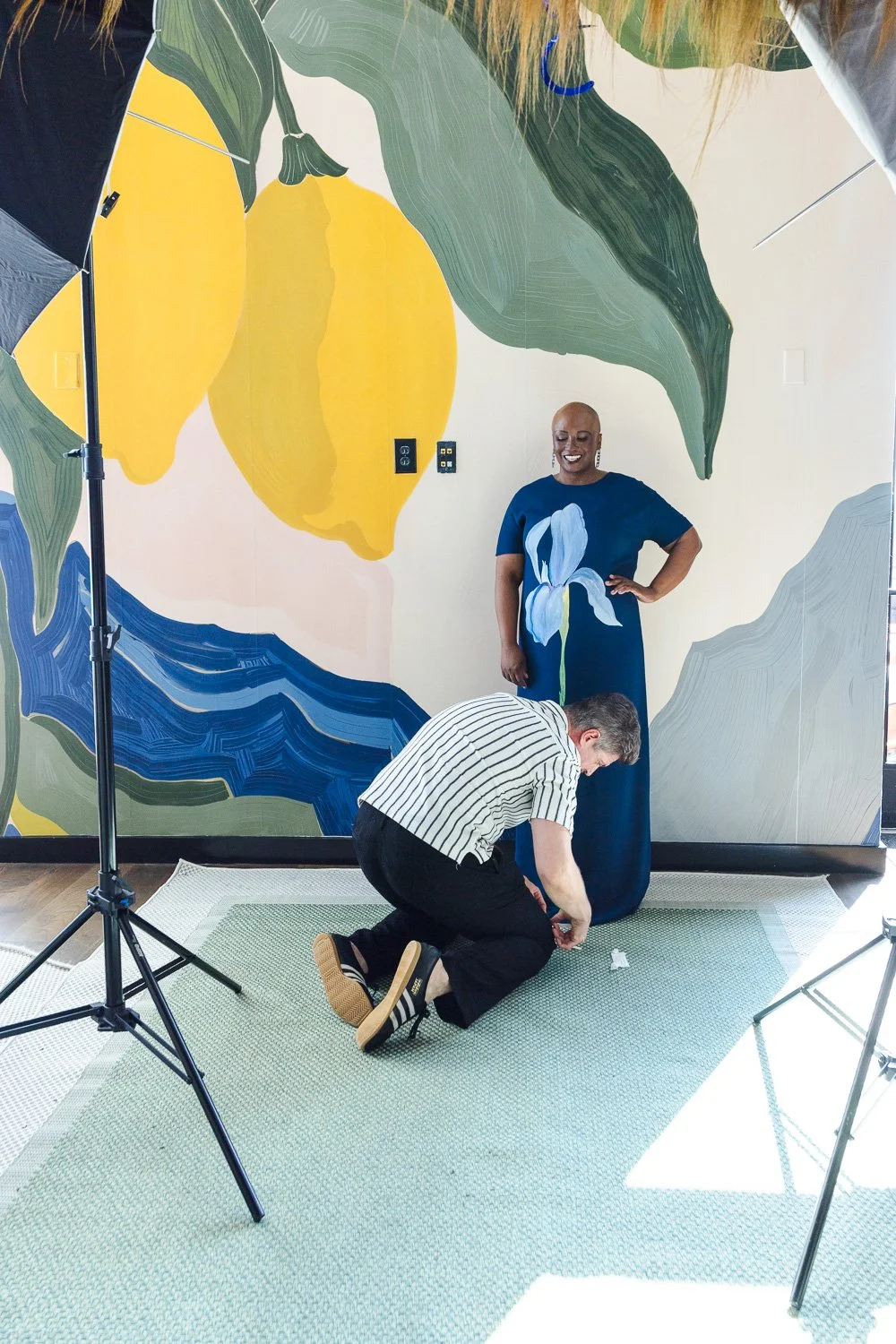 nFocus Magazine September 2026 cover featuring Ciona Rouse for the Model Behavior issue, photographed by Tausha Dickinson in front of a citrus mural in Nashville.