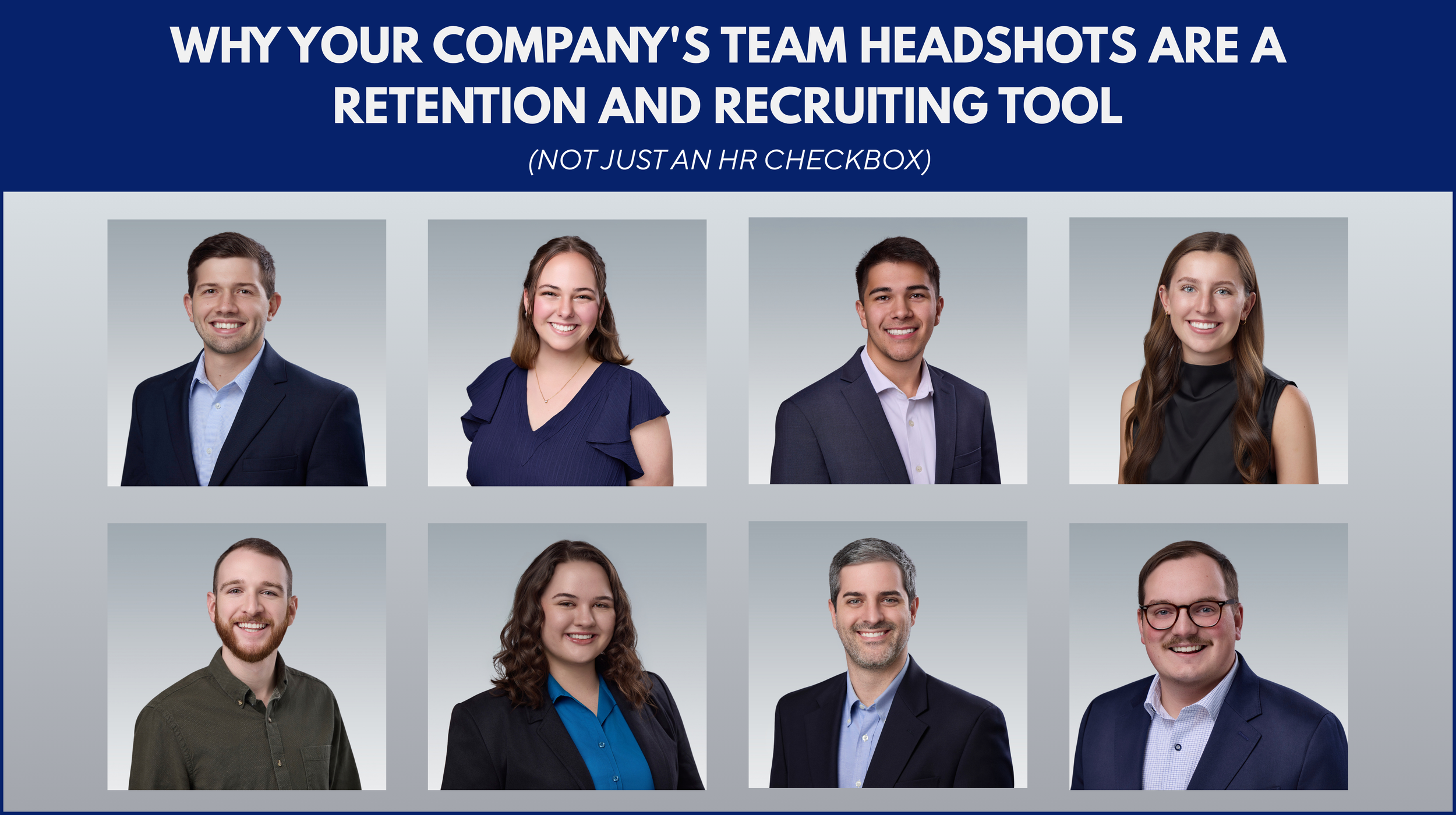 Why Your Company's Team Headshots Are a Retention and Recruiting Tool (Not Just an HR Checkbox)