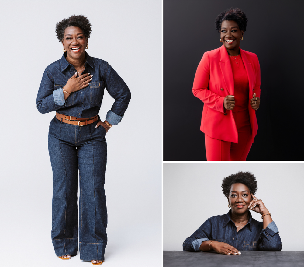 Tressie McMillan Cottom editorial branding portrait, Nashville