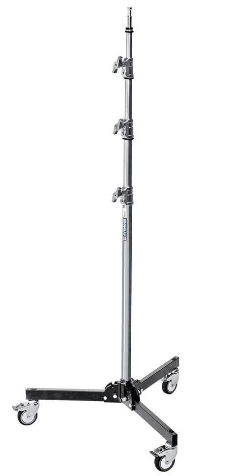 Avenger rolling light stand with wheels