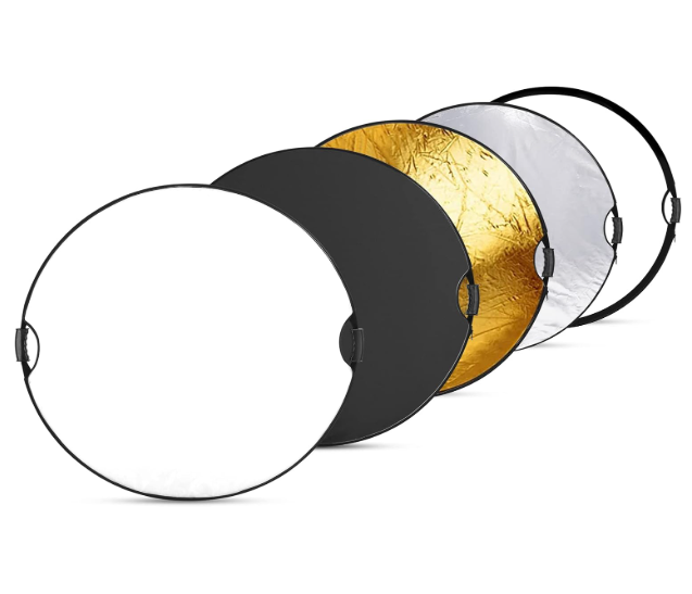 5-in-1 collapsible photography reflector