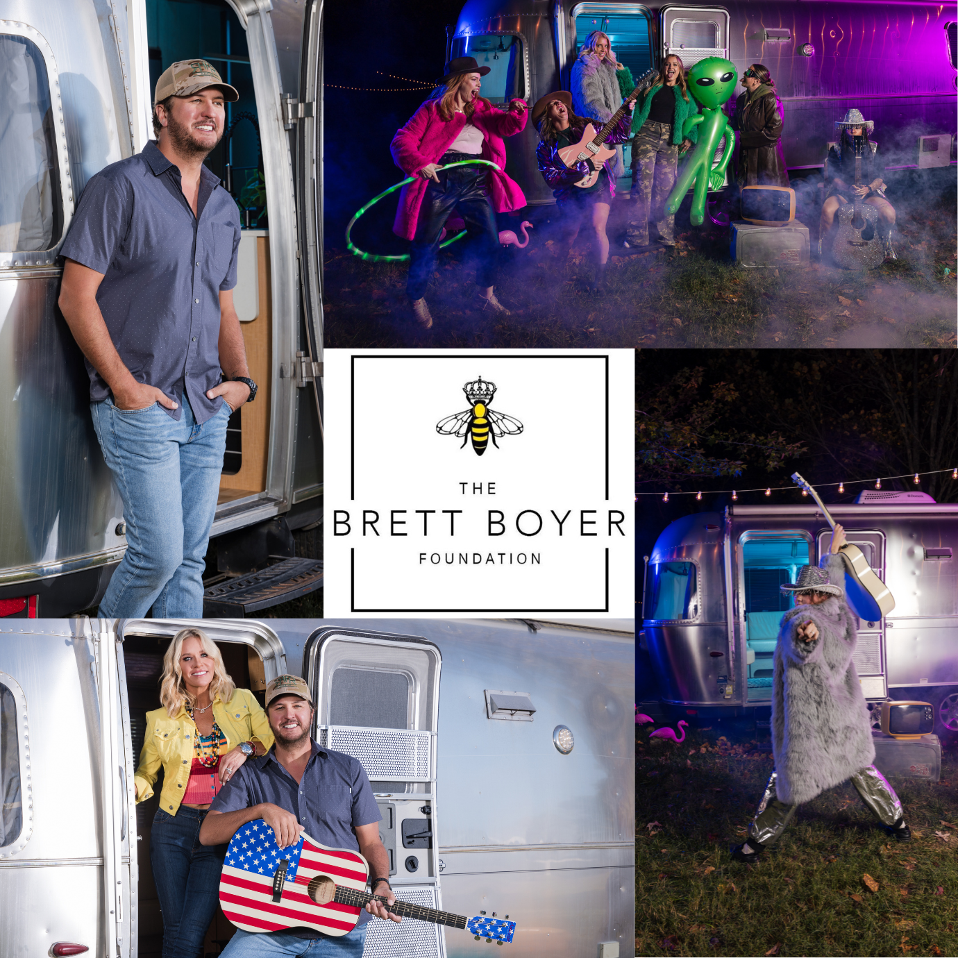 Luke Bryan at Brett Boyer Foundation Red Bird Games photographed by Nashville event photographer Tausha Dickinson