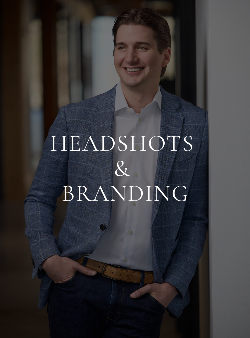Professional headshot and personal branding portrait photographed by Nashville photographer Tausha Dickinson.