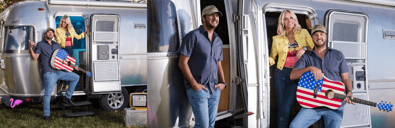 Nashville celebrity event portrait photography Brett Boyer Foundation Red Bird Games Luke Bryan Tausha Dickinson