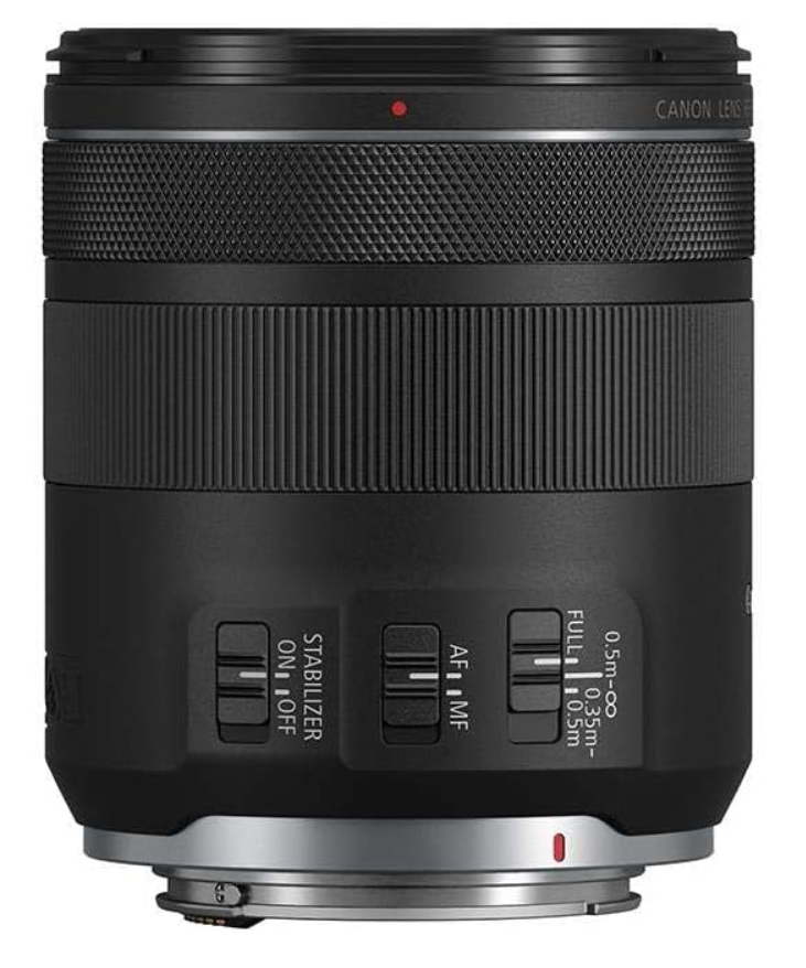 Canon RF 85mm F1.4 portrait lens with creamy bokeh and edge-to-edge sharpness