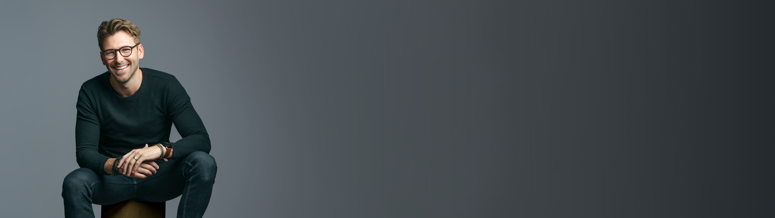 Studio branding portrait of a professional in Nashville photographed by Tausha Dickinson