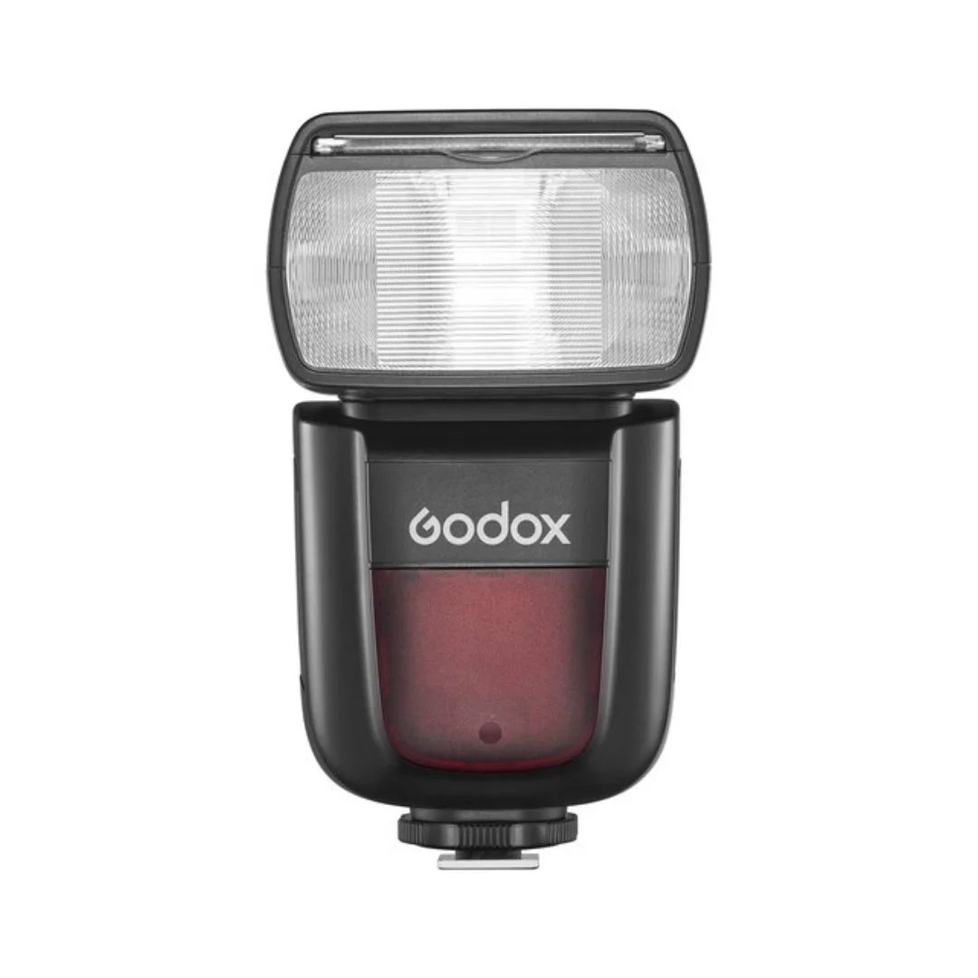 Godox V850iii speedlight flash for quick setups and bouncing light in tight spaces