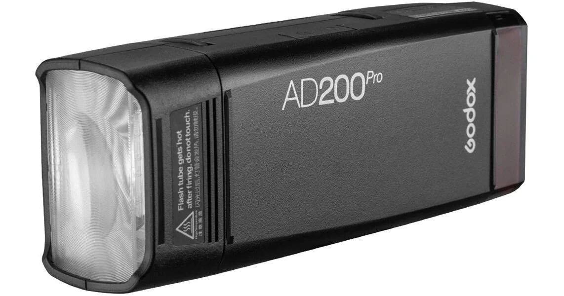 Godox AD200 Pro portable flash for mid-range photography lighting setups.