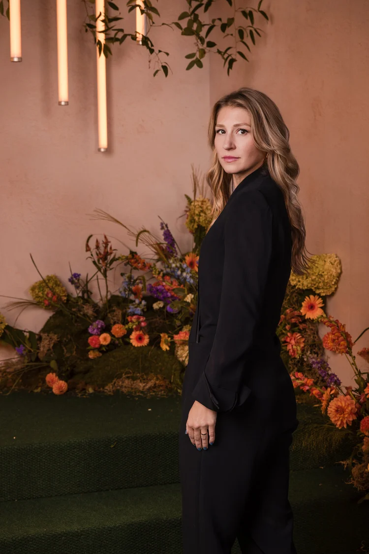 Guest portrait on the Marriott Love Travels set at the Human Rights Campaign Dinner in Washington, D.C., photographed by Nashville commercial photographer Tausha Dickinson