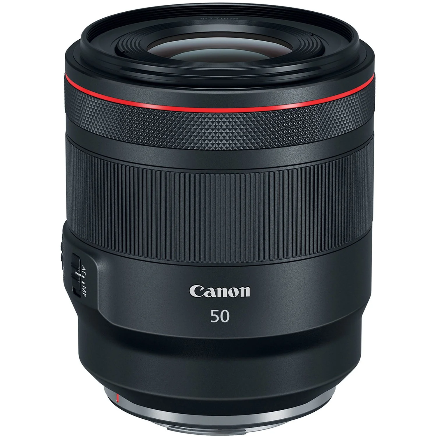 Canon RF 50mm F1.2 prime lens for cinematic portrait photography