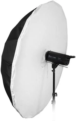 60-inch parabolic umbrella for soft, even light in mid-range photography setups.