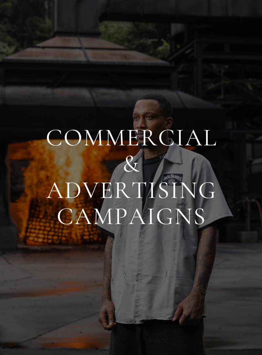 Commercial advertising campaign portrait photographed by Nashville commercial photographer Tausha Dickinson.