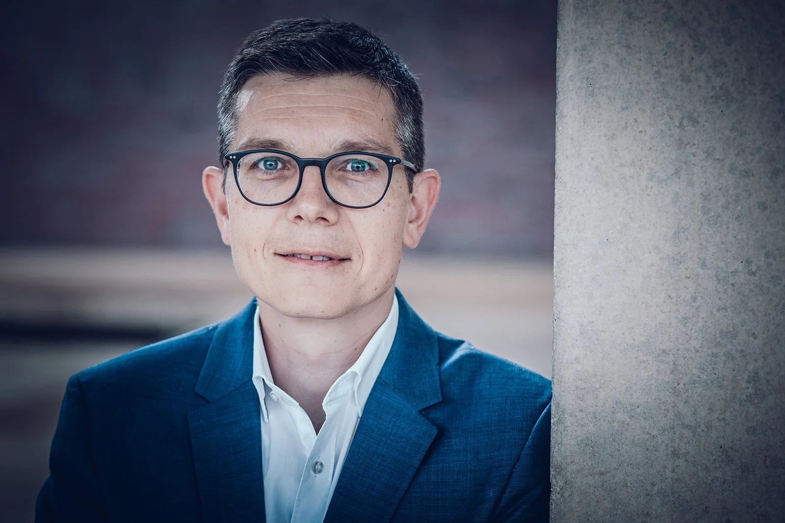 Businessportrait im natürlichem Licht