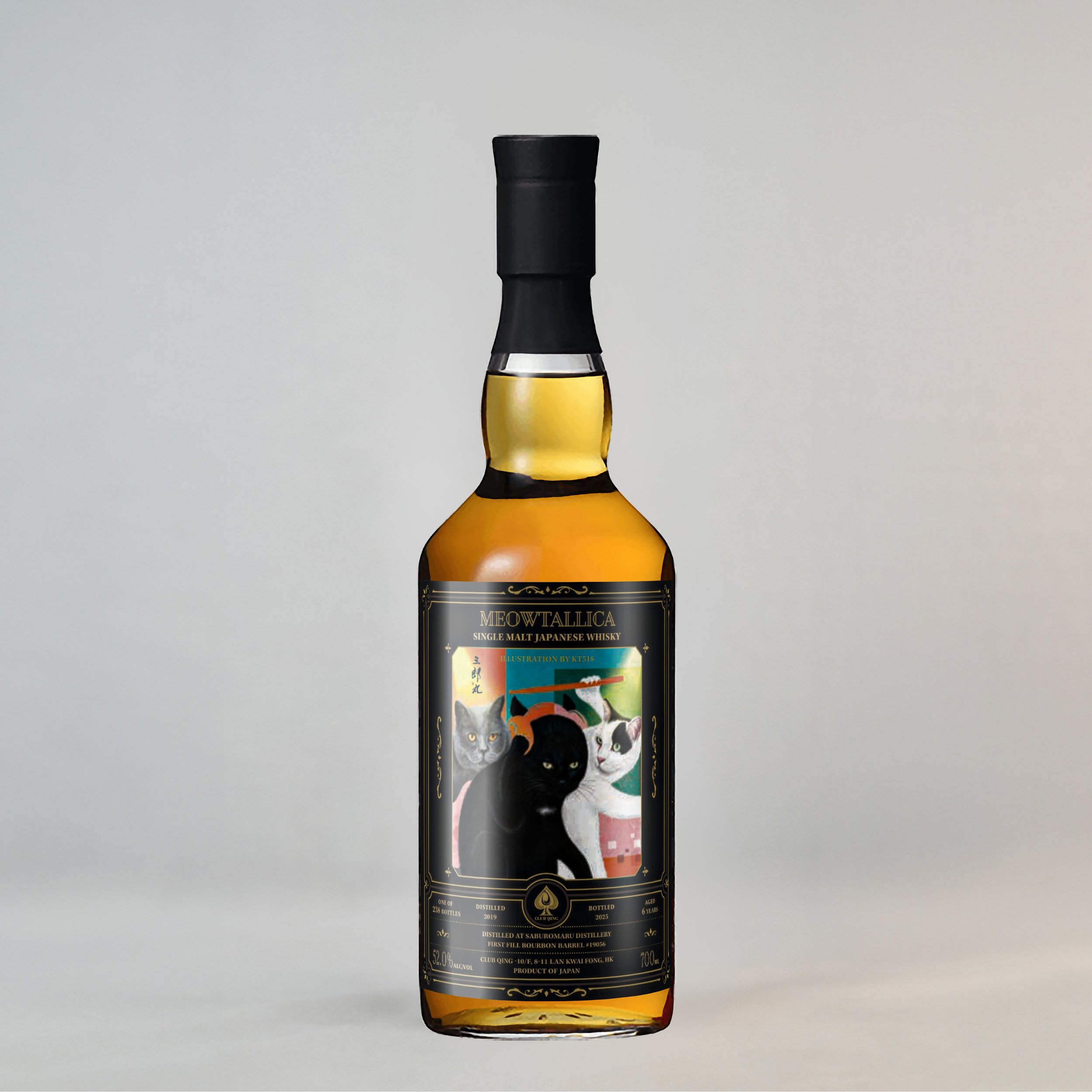 Product image of Club Qing Meowtallica Saburomaru