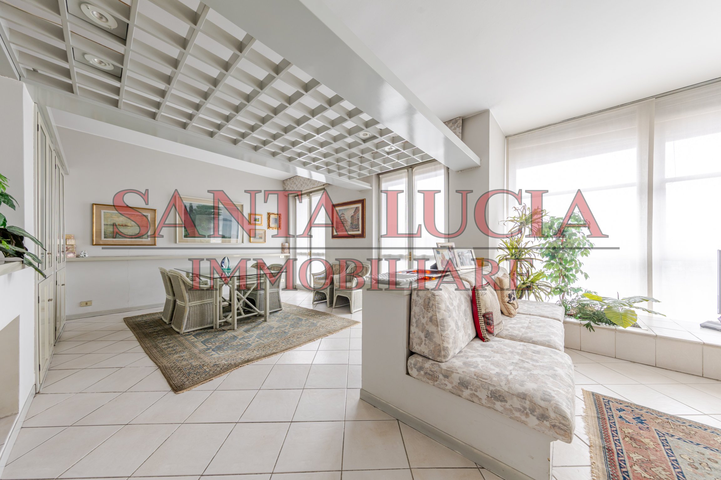 Attico con vista mozzafiato sullo skyline di Milano e alpi - Via Giacomo Boni 29 - Santa Lucia Immobiliare