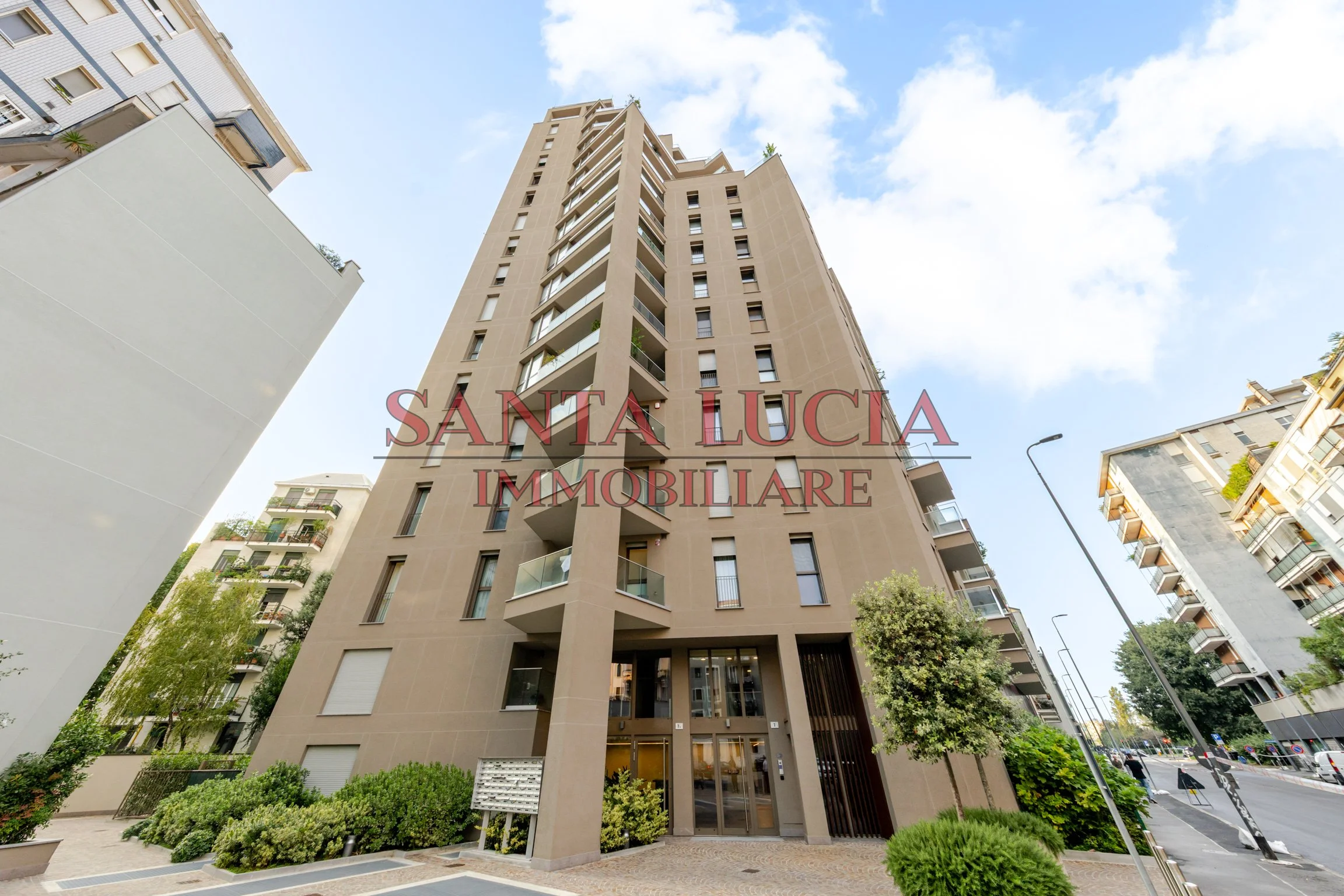 Trilocale al 9 piano con terrazzo classe energetica A4  - via Sebastiano Serlio 7 - Santa Lucia Immobiliare Milano
