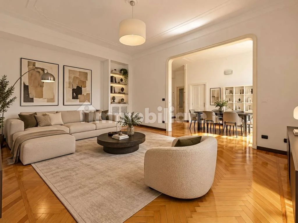 Elegante quadrilocale in stabile signorile - Via Carlo Ravizza 14 - Santa Lucia Immobiliare