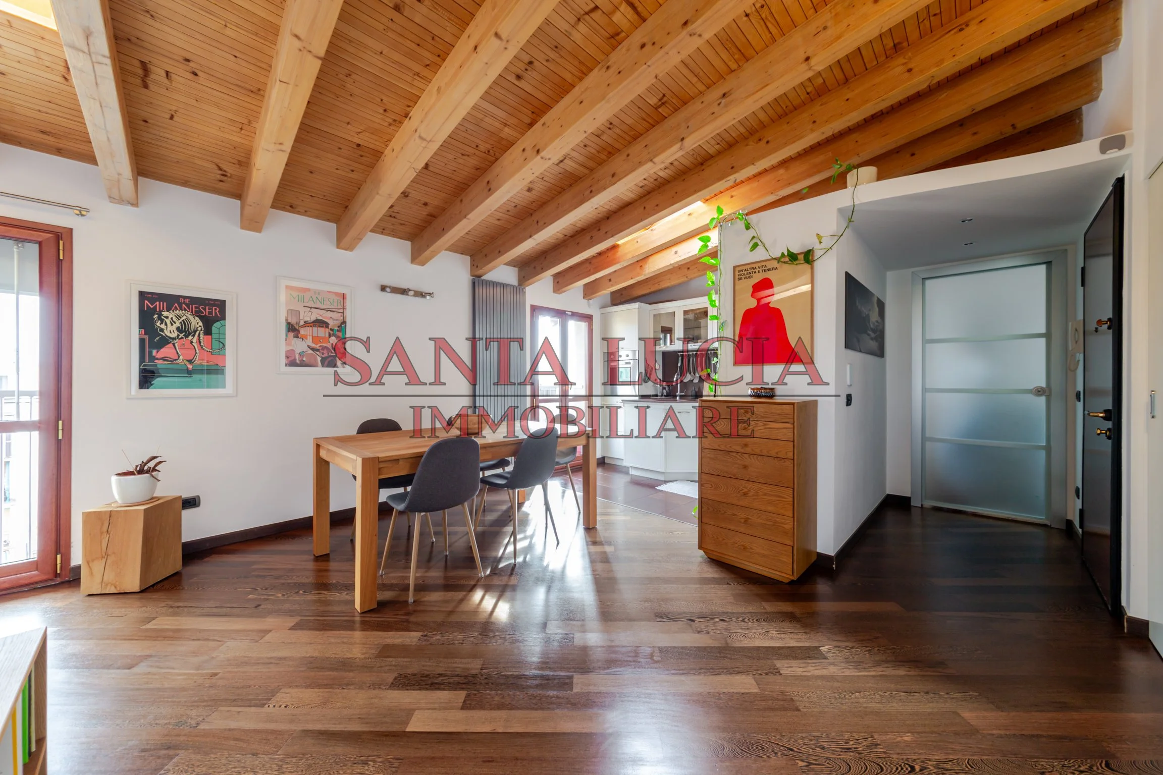 Elegante ultimo piano ristrutturato - via Celeste Clericetti 38 - Santa Lucia Immobiliare Milano